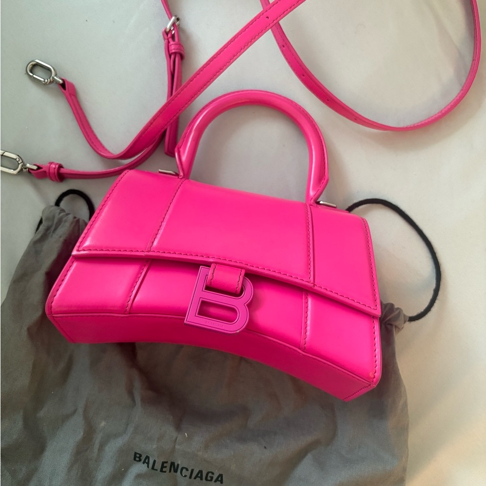 Balenciaga Vibrant Pink Mini Bag
